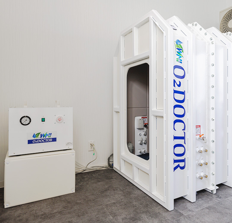 コラーゲンマシン&酸素カプセルで体内から変化を